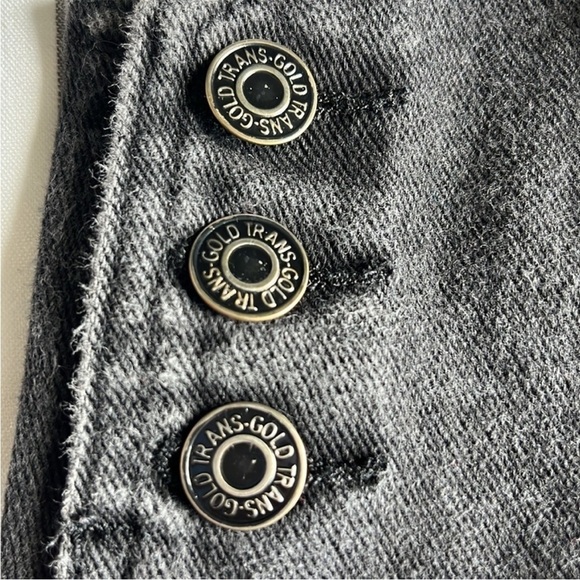 Hysteric Glamour Vintage Goth Grunge Punk Distressed Overall Mini Dress Whimsi - Picture 4 of 11